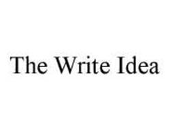 THE WRITE IDEA