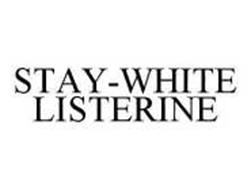 STAY-WHITE LISTERINE