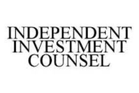 INDEPENDENT INVESTMENT COUNSEL