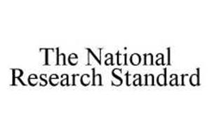 THE NATIONAL RESEARCH STANDARD