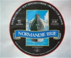 NORMANDIE BRIE DOUBLE CREAM SOFT RIPPENED CHEESE PRODUCT OF FRANCE 60% M.G. FIDM/FAT NET WEIGHT 6 LBS TO BE WEIGHT AT TIME OF SALE KEEP REFRIGERATED INGREDIENTS: PASTEURIZED COW'S MILK, SALT, CHEESE CULTURES, RENNET IMPORTED BY: WORLD'S BEST CHEESES, ARMONK, NY 10504