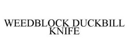 WEEDBLOCK DUCKBILL KNIFE