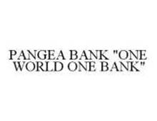 PANGEA BANK "ONE WORLD ONE BANK"
