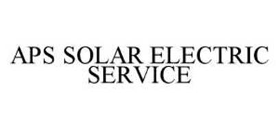 APS SOLAR ELECTRIC SERVICE