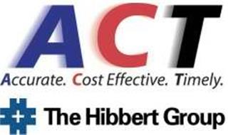 ACT ACCURATE COST EFFECTIVE TIMELY THE HIBBERT GROUP