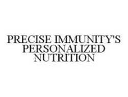 PRECISE IMMUNITY'S PERSONALIZED NUTRITION