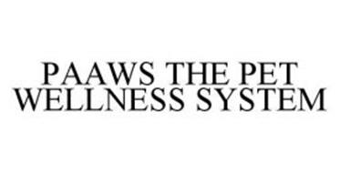 PAAWS THE PET WELLNESS SYSTEM