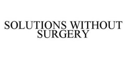 SOLUTIONS WITHOUT SURGERY