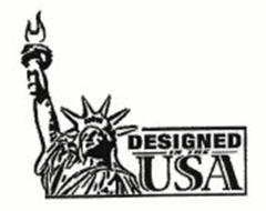 DESIGNED IN THE USA