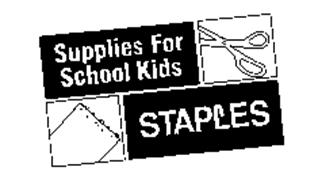 STAPLES SUPPLIES FOR SCHOOL KIDS