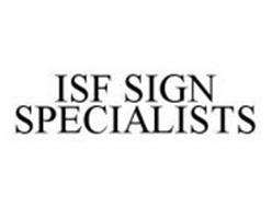 ISF SIGN SPECIALISTS