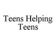 TEENS HELPING TEENS