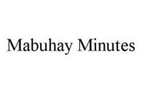 MABUHAY MINUTES