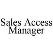 SALES ACCESS MANAGER