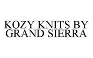 KOZY KNITS BY GRAND SIERRA
