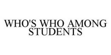 WHO'S WHO AMONG STUDENTS