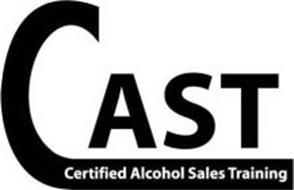 CAST CERTIFIED ALCOHOL SALES TRAINING