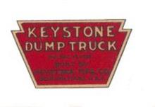 KEYSTONE DUMP TRUCK PAT. DEC. 15, 1925 BUILT BY KEYSTONE MFG., CO., BOSTON, MASS., U.S.A.