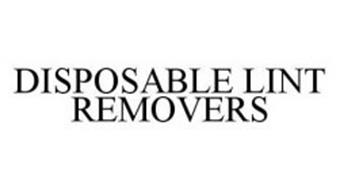DISPOSABLE LINT REMOVERS