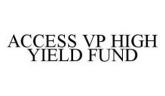 ACCESS VP HIGH YIELD FUND