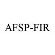 AFSP-FIR