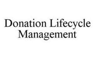 DONATION LIFECYCLE MANAGEMENT