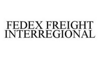 FEDEX FREIGHT INTERREGIONAL