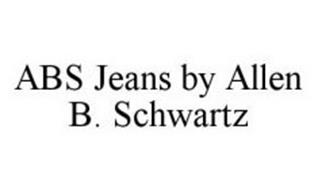 ABS JEANS BY ALLEN B. SCHWARTZ