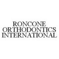 RONCONE ORTHODONTICS INTERNATIONAL