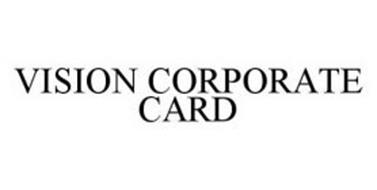 VISION CORPORATE CARD