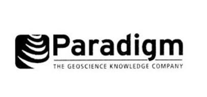 PARADIGM THE GEOSCIENCE KNOWLEDGE COMPANY