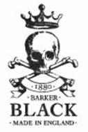 1880 BARKER BLACK MADE IN ENGLAND