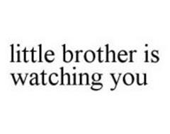 LITTLE BROTHER IS WATCHING YOU