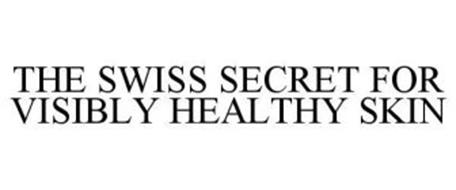 THE SWISS SECRET FOR VISIBLY HEALTHY SKIN