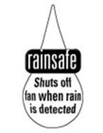 RAINSAFE SHUTS OFF FAN WHEN RAIN IS DETECTED