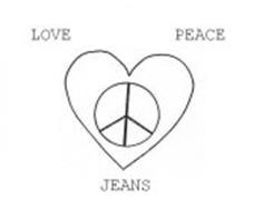 LOVE PEACE JEANS