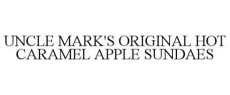 UNCLE MARK'S ORIGINAL HOT CARAMEL APPLE SUNDAES