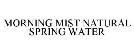 MORNING MIST NATURAL SPRING WATER
