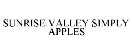 SUNRISE VALLEY SIMPLY APPLES