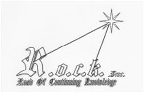 R.O.C.K. INC. ROAD OF CONTINUING KNOWLEDGE