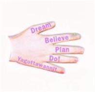 DREAM BELIEVE PLAN DO! YAGOTTAWANNIT