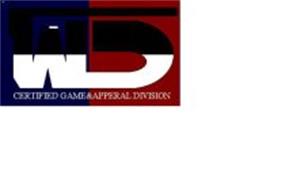 WD CERTIFIED GAME&APPERAL DIVISION