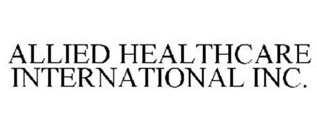 ALLIED HEALTHCARE INTERNATIONAL INC.