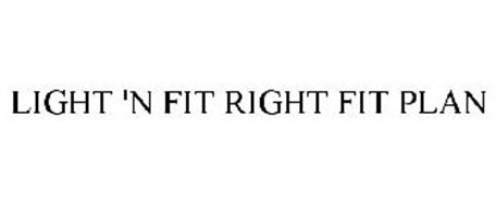LIGHT 'N FIT RIGHT FIT PLAN