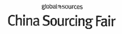 GLOBAL SOURCES CHINA SOURCING FAIR