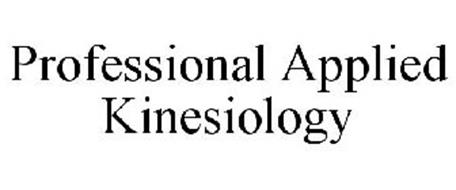 PROFESSIONAL APPLIED KINESIOLOGY