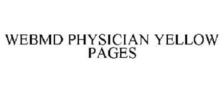 WEBMD PHYSICIAN YELLOW PAGES