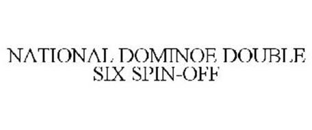 NATIONAL DOMINOE DOUBLE SIX SPIN-OFF