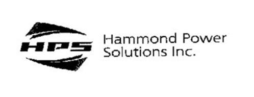 HPS HAMMOND POWER SOLUTIONS INC.