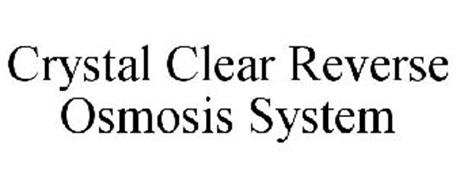 CRYSTAL CLEAR REVERSE OSMOSIS SYSTEM